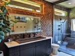 Beautiful Master Bathroom w/ Double Vanity and Walk-In Shower